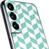 Blue White Chevron Galaxy S22 Plus Skin
